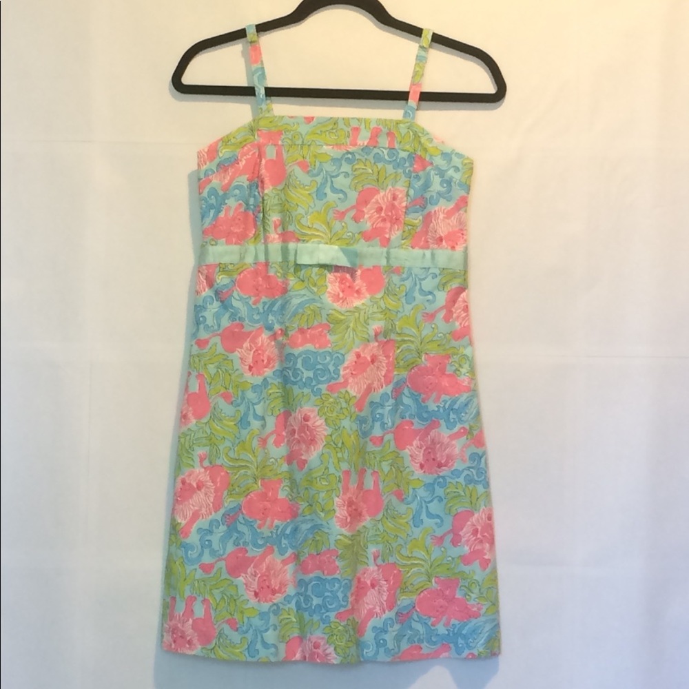 Key West Dress with Lion Print